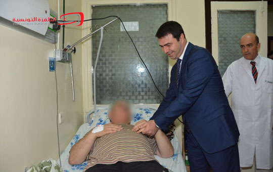 وزير الداخلية يتفقد مستشفى القوات الأمن الداخلي بالمرسى