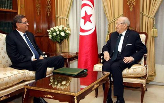 قايد السبسي والحبيب الصيد قايد السبسي والحبيب الصيد