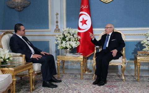 رئيس الجمهورية يستقبل رئيس مدير عام التلفزة التونسية